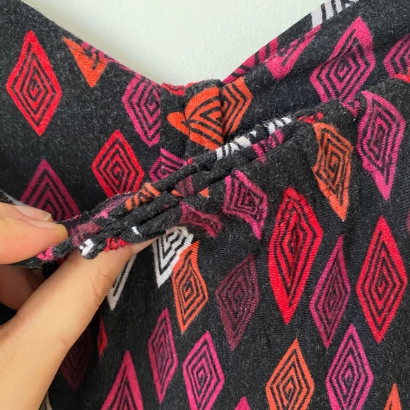 3/$25 Multicolour Triangle Strapless Maxi Dress - Picture 4 of 6